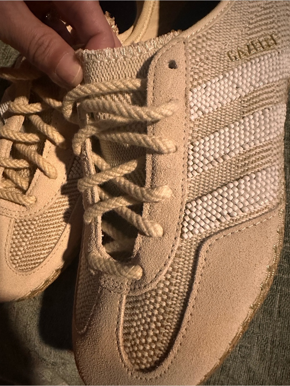 adidas Clot Halo ivory Gazelle *see sizing description - Picture 4 of 7